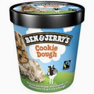 ben and jerry cookie dough